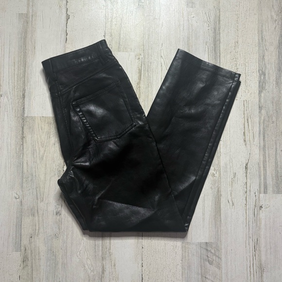 Wilfred Melina Super High-Rise Fuax leather Pant Size 4 - Picture 7 of 8